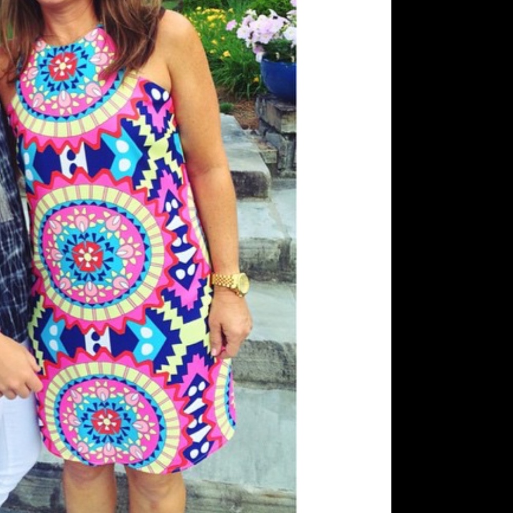 Multicolored dress WORN TWICE